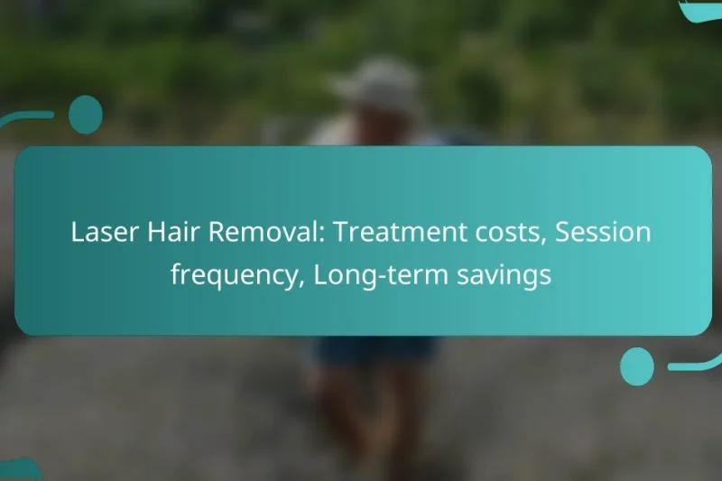 Laser Hair Removal: Treatment costs, Session frequency, Long-term savings